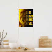 Zitat Poster (Küche)