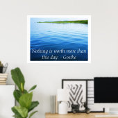 Zitat-Poster der Inspiration Poster (Heimbüro)