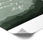 Zitat-Poster mit Inspiration Poster (Ecke)
