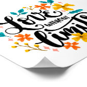 Zitat-Poster mit Inspiration Poster (Ecke)