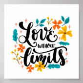 Zitat-Poster mit Inspiration Poster (Vorne)