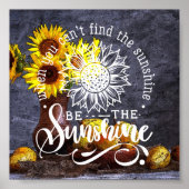 Zitat-Poster mit Inspiration Poster (Vorne)