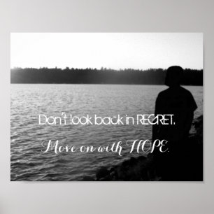 Zitat-Poster mit Inspiration Poster