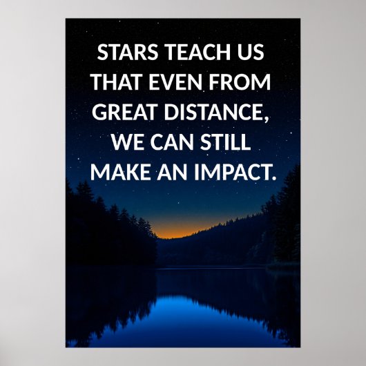 Zitat-Poster mit Inspiration Poster (Vorne)