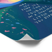 Zitat-Poster mit Inspiration Poster (Ecke)