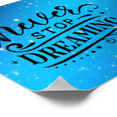 Zitat-Poster mit Inspiration Poster (Ecke)