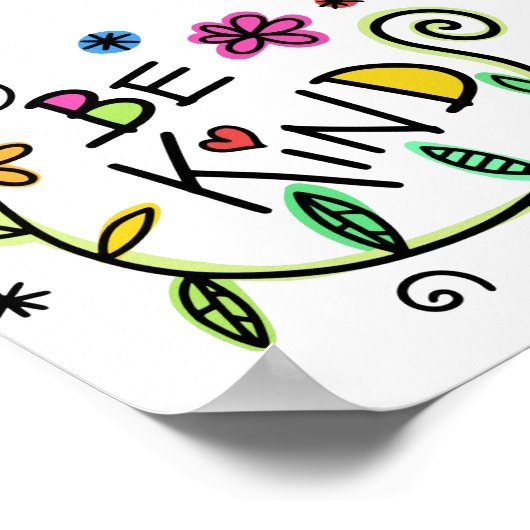 Zitat-Poster mit Inspiration Poster (Ecke)