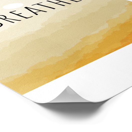 Zitat-Poster mit Inspiration Poster (Ecke)