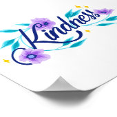 Zitat-Poster mit Inspiration Poster (Ecke)