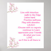 Zitat-Poster mit Inspiration Poster (Vorne)