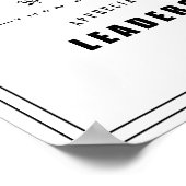 Zitat-Poster Poster (Ecke)