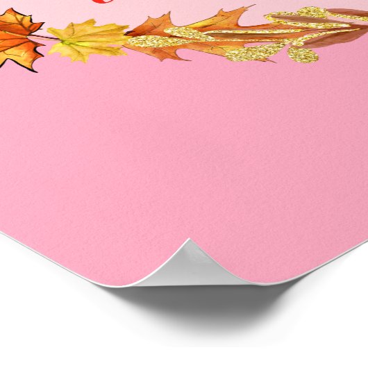 Zitat-Poster Poster (Ecke)