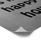 Zitat-Poster Poster (Ecke)