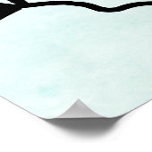 Zitat-Poster zur Lebenswirkung Poster (Ecke)