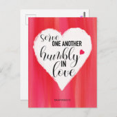 Zitat Postkarte "Servieren" (Vorne/Hinten)