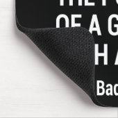 Zitat RBG, Unterschätzen Sie niemals den Power ein Mousepad (Ecke)