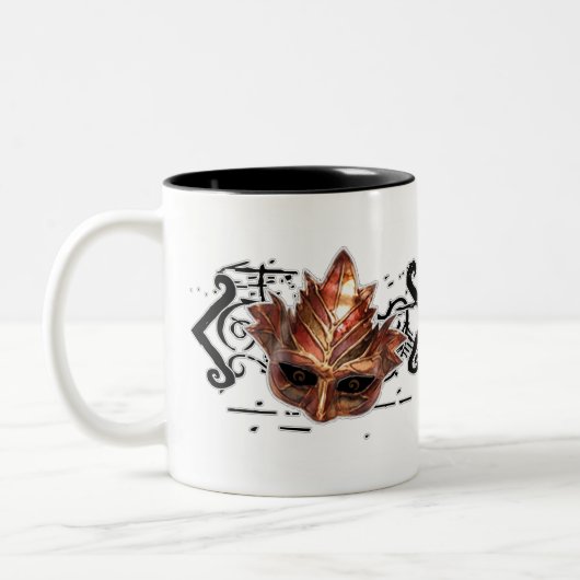 Zitat Richard III Zweifarbige Tasse (Links)