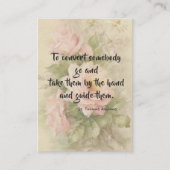 Zitat-Rosen-heilige Karte St Thomas Thomas von (Vorderseite)