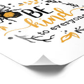 Zitat sei freundlich zu allen fotodruck (Ecke)