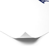 Zitat "Shark Mindset" Fotodruck (Ecke)