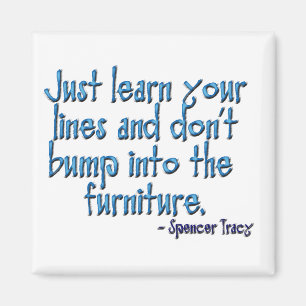 Zitat:  Spencer Tracy-Magnet Magnet