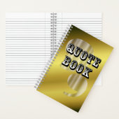 Zitat-Spiral-Notebook Notizblock (Innen)