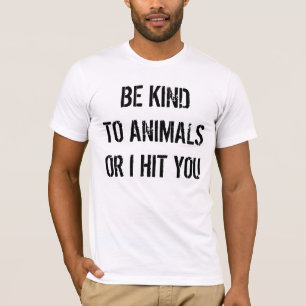 Zitat-Spitzen-T - Shirt des Tierliebhabers