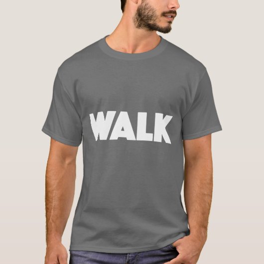 Zitat Stil Junge gehen T-Shirt (Vorderseite)