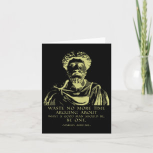 Zitat Stoische Redewendungen Marcus Aurelius Karte