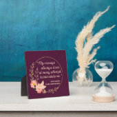 Zitat "Stolz und Vorurteile" I - Niedlicher Stil Fotoplatte (InSitu)