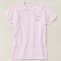 Zitat-T - Shirt Paulo Coelho