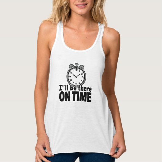 Zitat Tank Top (Vorderseite)