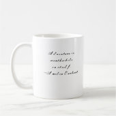Zitat-Tasse Amelia Earhart Kaffeetasse (Links)
