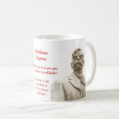 Zitat-Tasse Emiliano Zapata Kaffeetasse (VorderseiteRechts)