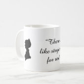Zitat-Tasse Janes Austen Kaffeetasse (Vorderseite Links)