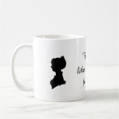 Zitat-Tasse Janes Austen Kaffeetasse (Links)