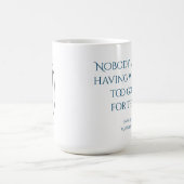 Zitat-Tasse Janes Austen Kaffeetasse (Mittel)