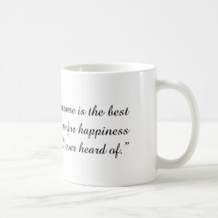 Zitat-Tasse Janes Austen Kaffeetasse