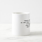 Zitat-Tasse Paulo Coelho Kaffeetasse (Mittel)