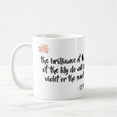 Zitat-Tasse St. Therese Kaffeetasse (Links)