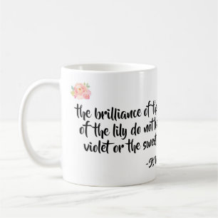 Zitat-Tasse St. Therese Kaffeetasse