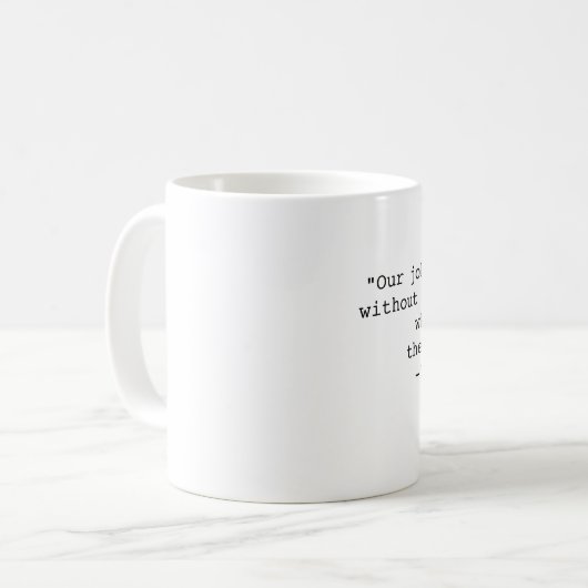 Zitat-Tasse Thomas Merton Kaffeetasse (Vorderseite Links)
