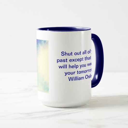 Zitat-Tasse Williams Osler Tasse (VorderseiteRechts)