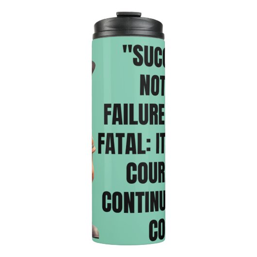 Zitat Thermosbecher (Vorderseite)