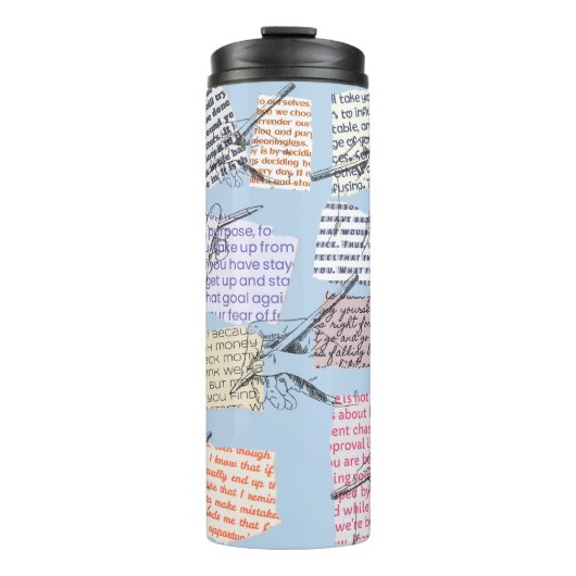 Zitat Thermosbecher (Vorderseite)