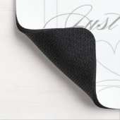 Zitat über bedingungslose Liebe Mousepad (Ecke)