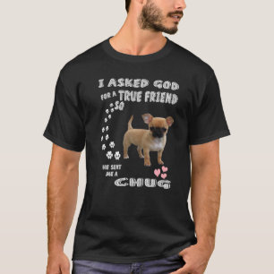 Zitat über Chihuahua Pug Hund Mama Pugwawa Papa Dr T-Shirt