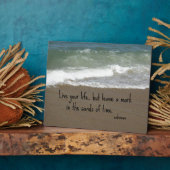 Zitat über das Leben: "Lebe dein Leben, aber verla Fotoplatte (Seite)