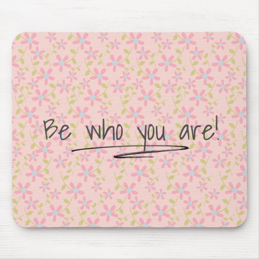 Zitat über das Muster der Psy Mousepad (Vorne)