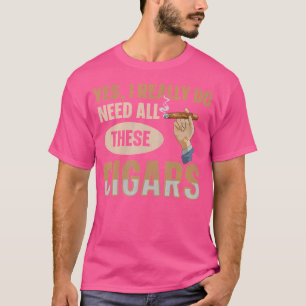 Zitat über das Rauchen von Zigarren für einen Ziga T-Shirt